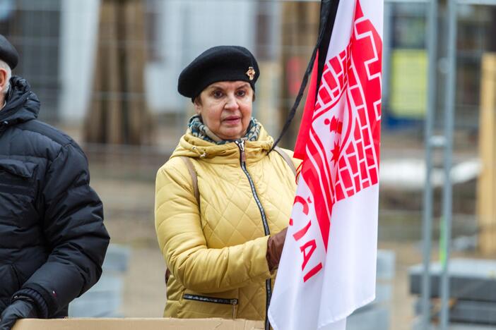 Šančių protestas dėl automobilių plovyklos