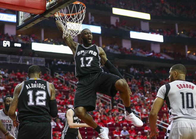 NBA: „Spurs“ žengė į Vakarų konferencijos finalą