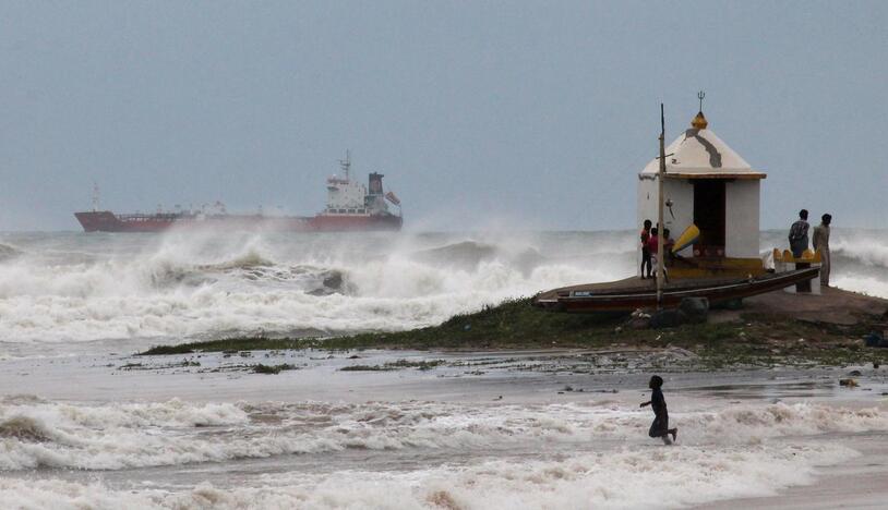 Ciklonas "Hudhud".