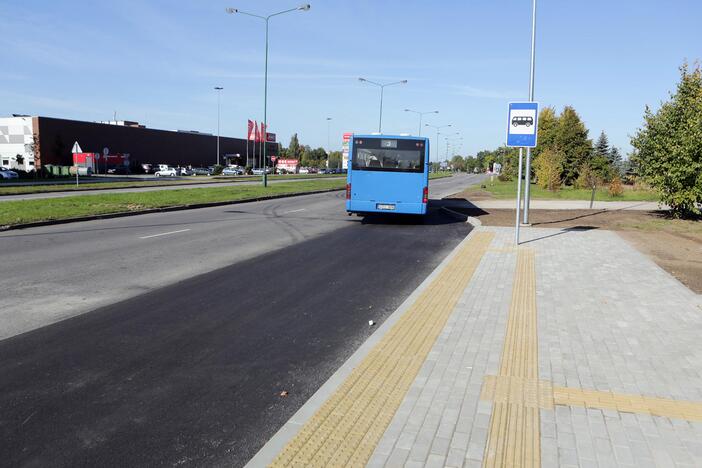 Planai: ateityje prie dar 10-ies autobusų stotelių bus įrengtos įvažos.