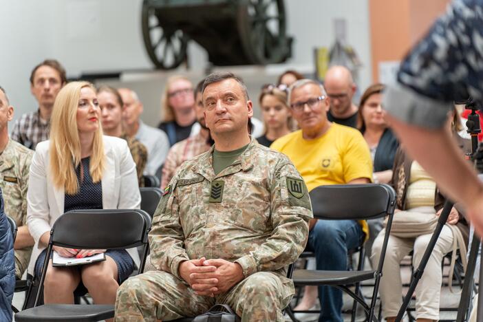 Diskusija su ekspedicijos dalyviais „Kapitono Antano Kaškelio kapo paieškos“