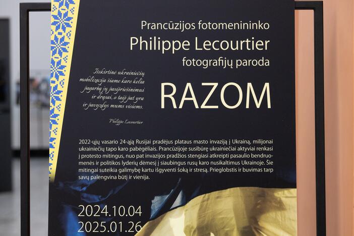 P. Lecourtier parodos „Razom“ atidarymas