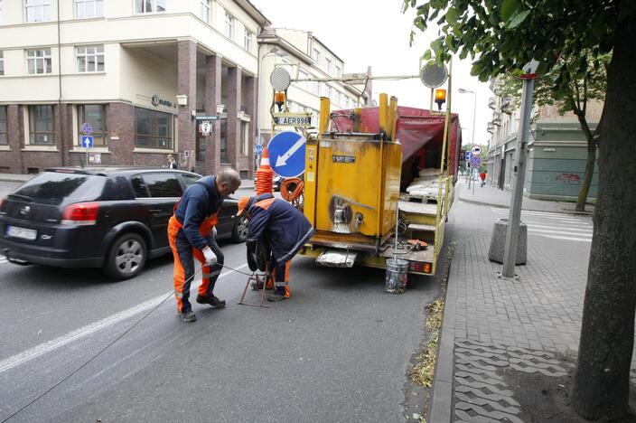 Manto gatvėje automobiliams liks mažiau vietos