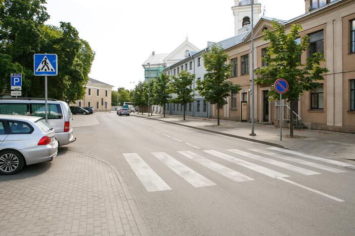 Laikina autobusų stotis išgąsdino kaimynus