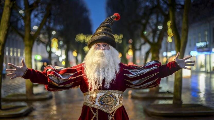 Kalėdų senelis: noriu, kad kiekvienas kaunietis būtų laimingas