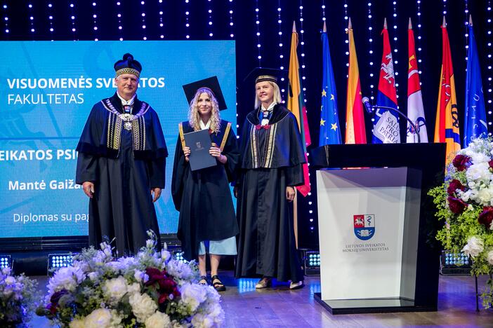 LSMU diplomų įteikimo šventė