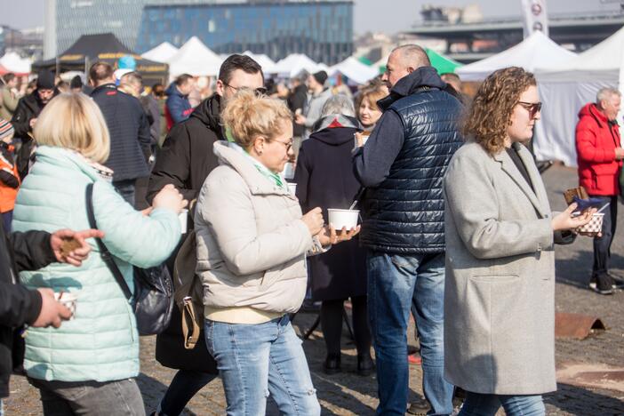 Kazimiero mugėje – ukrainietiški barščiai