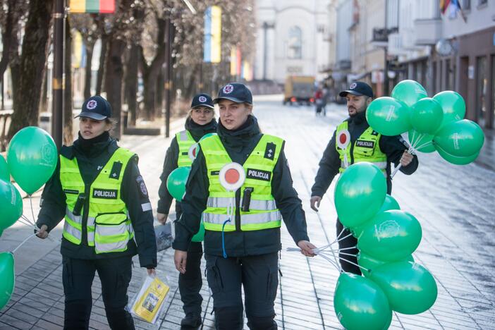 Kaune paminėta Saugaus eismo diena