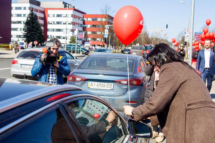 Akcija „Nebūk trombas!“ Vilniuje