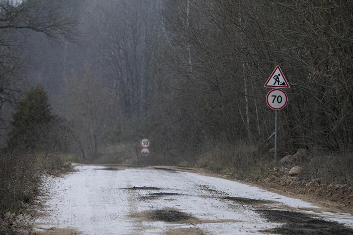 Upės gatvė Smigliuose, kurioje gyvena S. Skvernelis