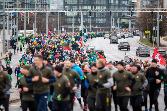 Tradicinis pagarbos bėgimas „Gyvybės ir mirties keliu“