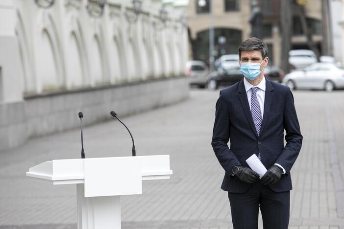 G. Nausėdos spaudos konferencija