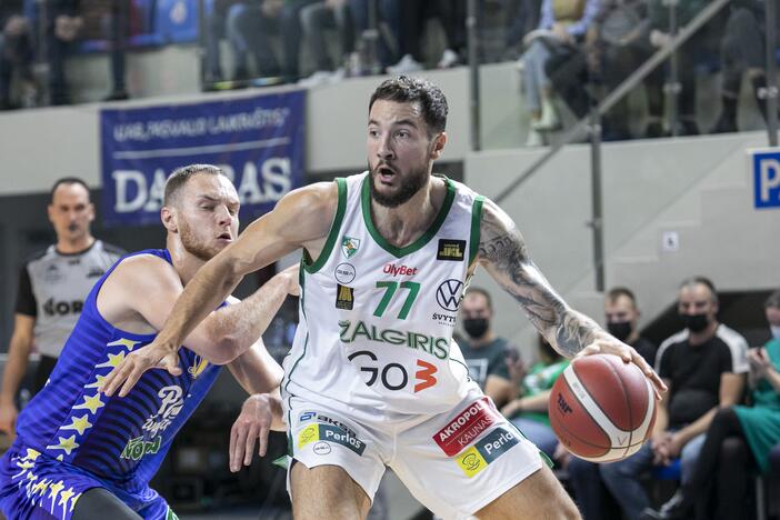 Kauno „Žalgiris“ – Pasvalio „Pieno žvaigždės“ 85:69