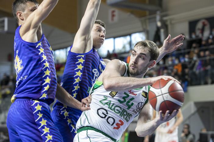 Kauno „Žalgiris“ – Pasvalio „Pieno žvaigždės“ 85:69