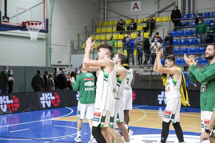 Kauno „Žalgiris“ – Pasvalio „Pieno žvaigždės“ 85:69