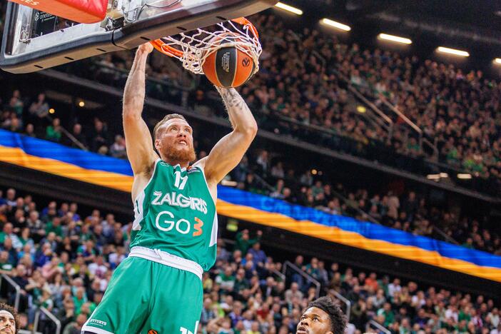 Eurolyga: Kauno „Žalgiris“ – Vitorijos „Baskonia“ (79:75)