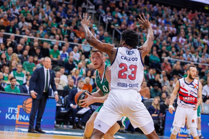 Eurolyga: Kauno „Žalgiris“ – Vitorijos „Baskonia“ (79:75)