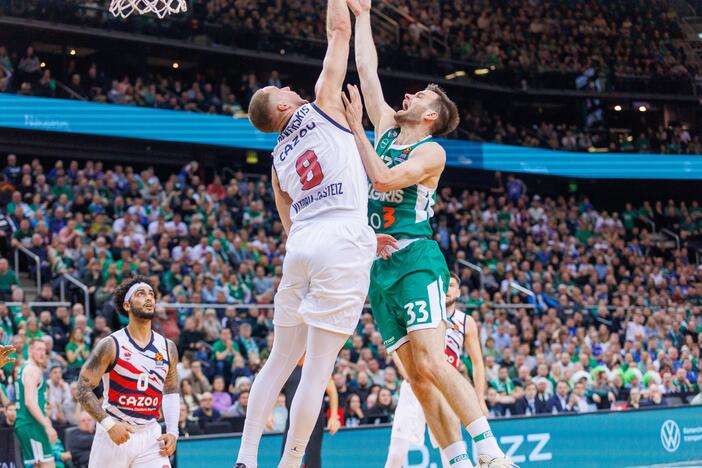 Eurolyga: Kauno „Žalgiris“ – Vitorijos „Baskonia“ (79:75)