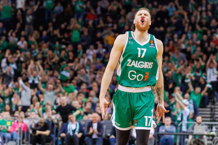 Eurolyga: Kauno „Žalgiris“ – Vitorijos „Baskonia“ (79:75)