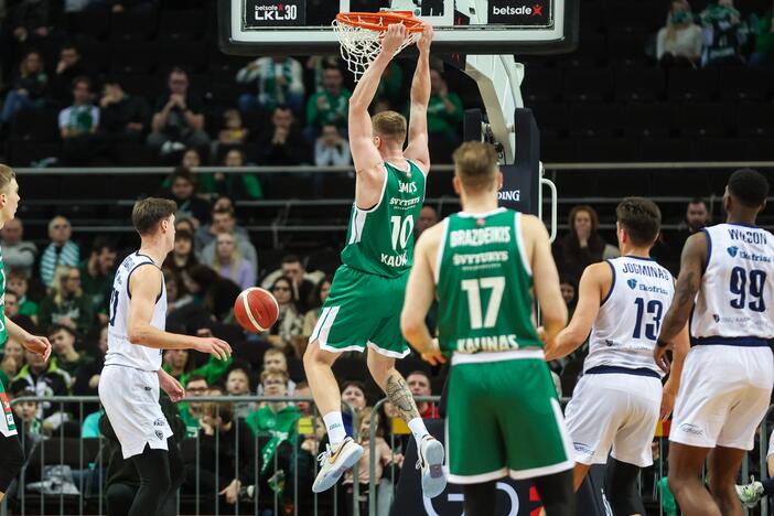 LKL: „Žalgiris“ – „Labas GAS“ (86:80)