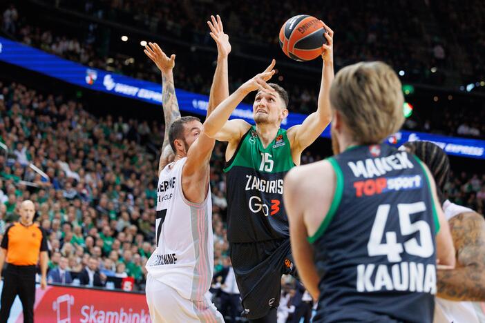 Eurolyga: „Žalgiris“–ASVEL (88:91)