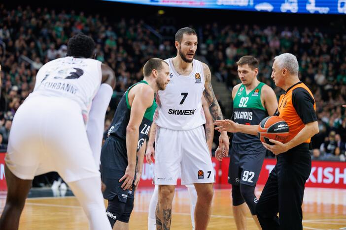 Eurolyga: „Žalgiris“–ASVEL (88:91)