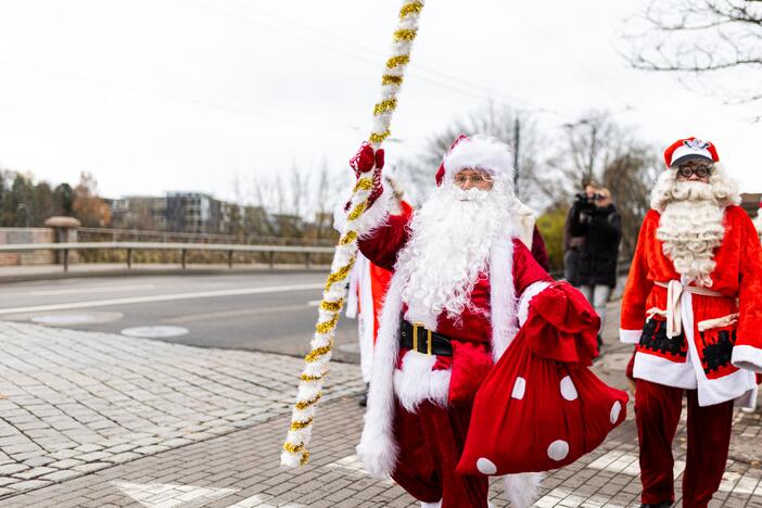 Kalėdų Senelių sąskrydis Vilniuje