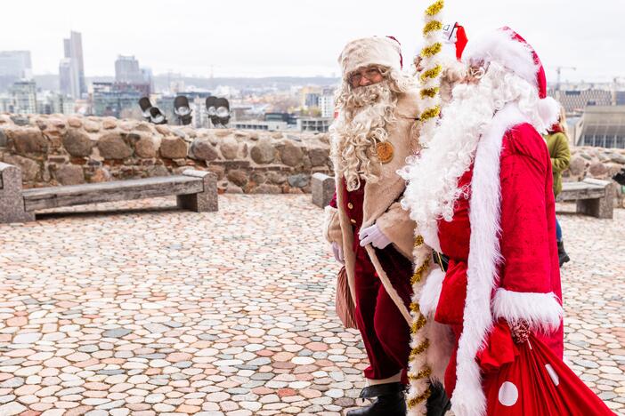 Kalėdų Senelių sąskrydis Vilniuje