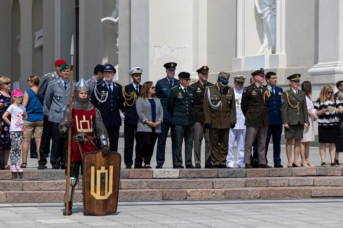 Lietuvos ginkluotųjų pajėgų vėliavų, būrių ir vadų rikiuotė