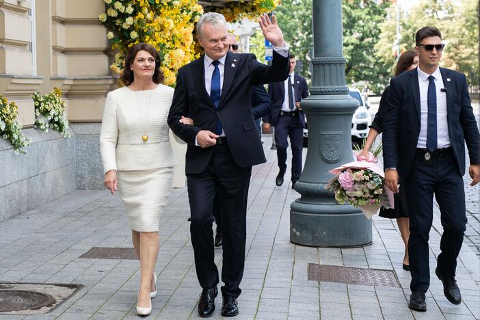 Iškilminga Respublikos Prezidento vėliavos keitimo ceremonija