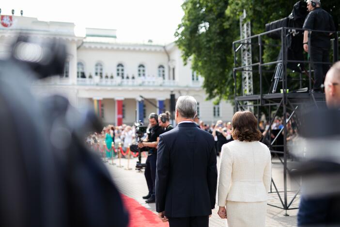 Iškilminga Respublikos Prezidento vėliavos keitimo ceremonija