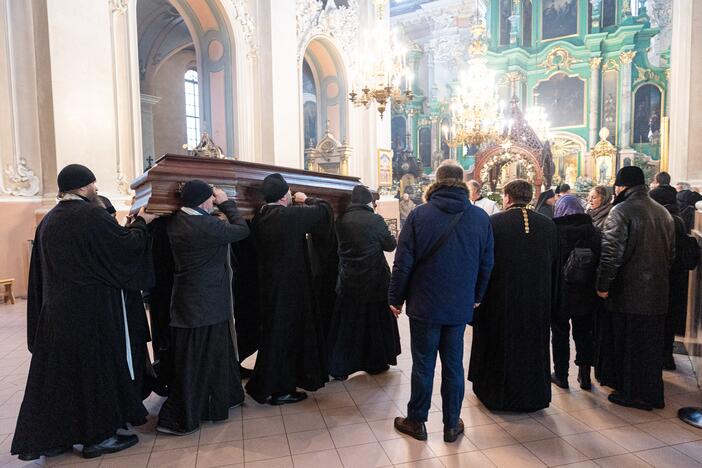 Metropolito Chrizostomo laidotuvės