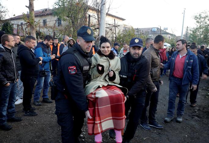 Žemės drebėjimas Albanijoje