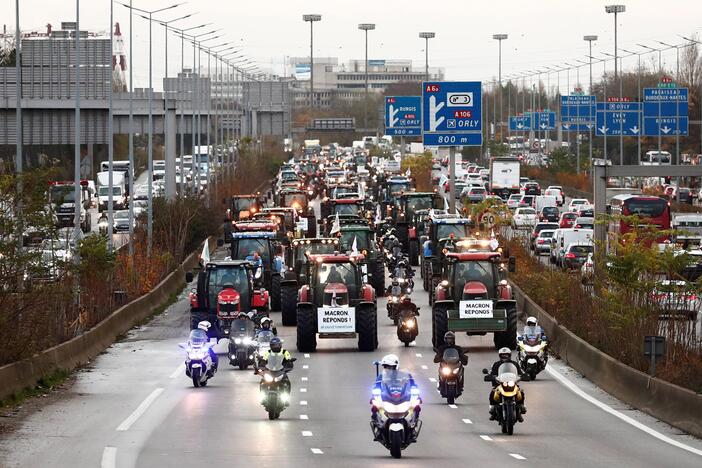 Ūkininkų protestas Prancūzijoje