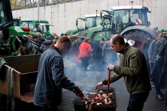 Ūkininkų protestas Prancūzijoje