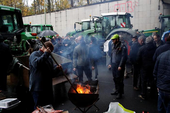 Ūkininkų protestas Prancūzijoje