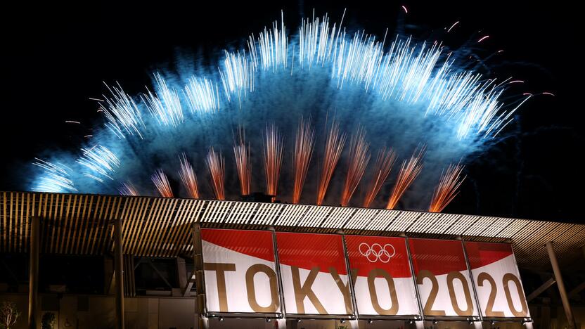 Tokijo olimpinių žaidynių uždarymo ceremonija