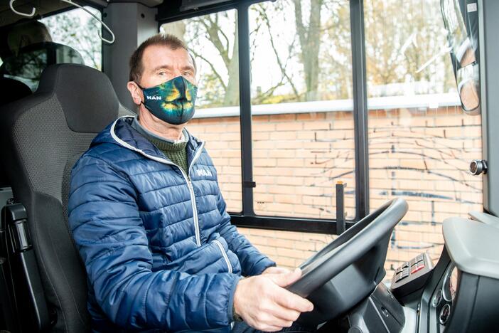 Kauno gatves išbando naujasis elektrinis autobusas