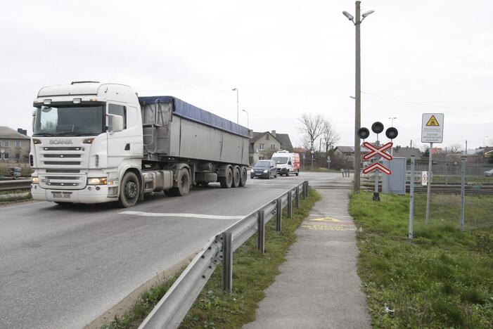 Rimkų gyventojai nenori sunkvežimių