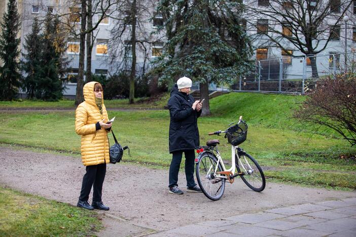 Vilniuje nukeltas P. Cvirkos paminklas