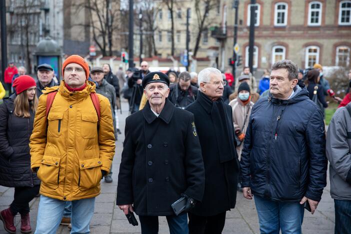 Vilniuje nukeltas P. Cvirkos paminklas