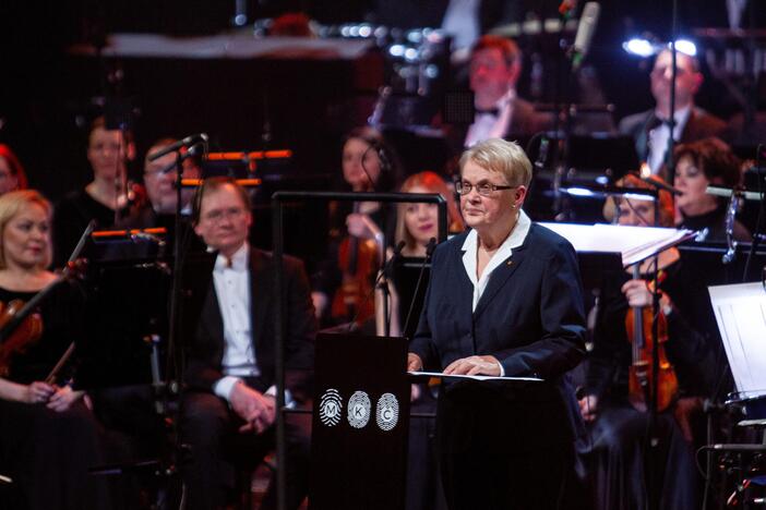 Nacionalinių kultūros ir meno premijų įteikimo ceremonija