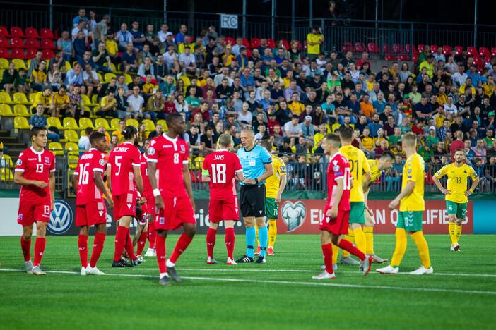 Europos futbolo čempionato atranka: Lietuva – Liuksemburgas 1:1