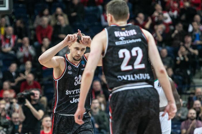 Europos taurė: Vilniaus „Rytas“ –  Limožo CSP 92:78