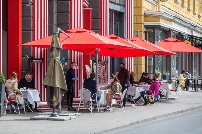 Vilniuje pradeda veikti kavinės