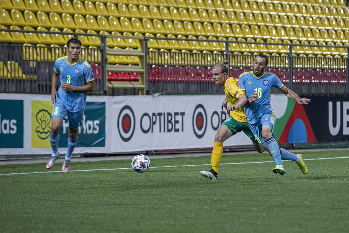 UEFA Tautų lyga: Lietuva – Kazachstanas 0:2