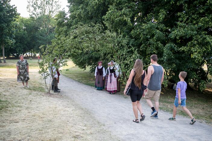 Joninių šventė Santakos parke