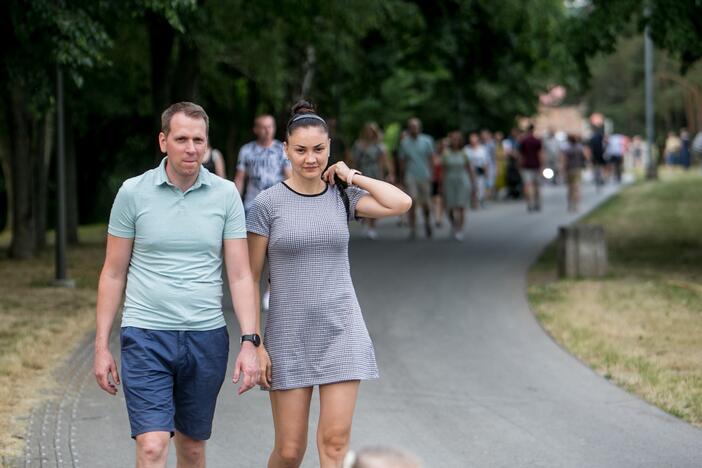 Joninių šventė Santakos parke