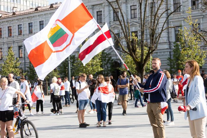  Baltarusijos demokratinės opozicijos palaikymo akcija „Vieni metai po revoliucijos“