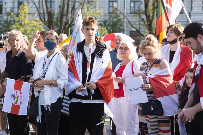  Baltarusijos demokratinės opozicijos palaikymo akcija „Vieni metai po revoliucijos“